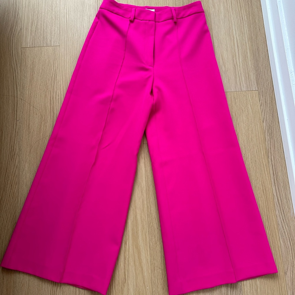 MILLY HOT PINK TROUSERS SIZE 2